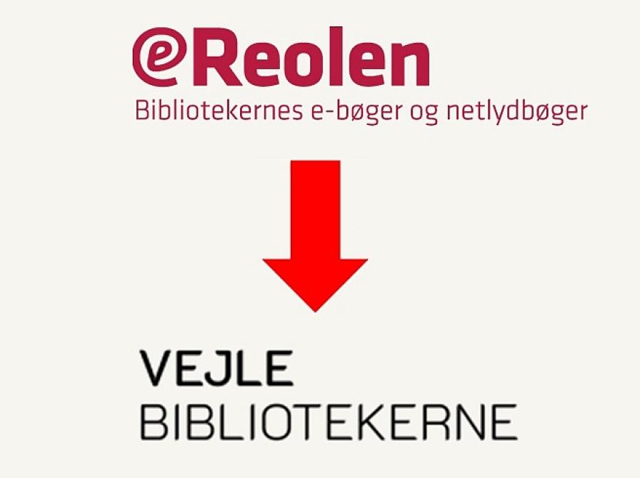 ereolen på hjemmesiden